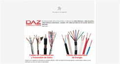 Desktop Screenshot of dazconductores.com.ar